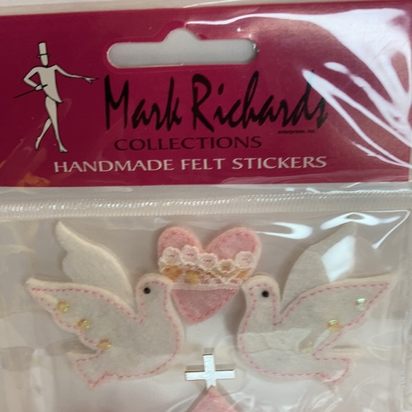 Mark Richards Scrapbook Stickers Card Making Wedding Dove Heart Church Crafts - Picture 3 of 13